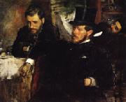 Edgar Degas Jeantaud Linet and Laine oil on canvas